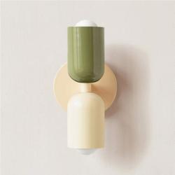 Mid-ancient Wall Lamp Cream Style Double-headed Bedroom Bedside Lamp Childrens Room Book Lamp