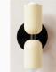 Mid-ancient Wall Lamp Cream Style Double-headed Bedroom Bedside Lamp Childrens Room Book Lamp