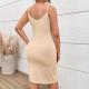Womens Camisole Maxi Dress With Waist-cinching And Hip-lifting Design