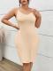 Womens Camisole Maxi Dress With Waist-cinching And Hip-lifting Design