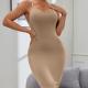 Womens Camisole Maxi Dress With Waist-cinching And Hip-lifting Design