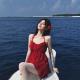 Womens FashionableSexy Figure-flattering Strap Dress