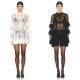 Womens Sheer Lace Cover-Up Dress