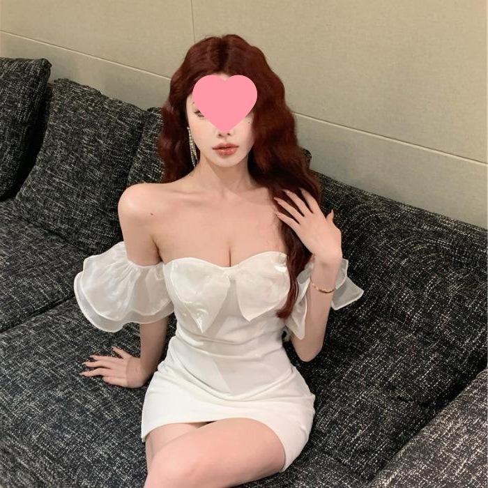 Womens Fashionable And Sexy Off-shoulder Strapless Dress