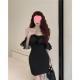 Womens Fashionable And Sexy Off-shoulder Strapless Dress