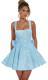 Strapless Sequined Mini Evening Dress With A Bow