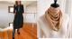 Autumn And Winter New All-matching Solid Color Loose Round-neck Long-sleeved Dress Women