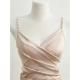 Womens Summer Solid-Color Cross-Strap Dress