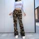 Split Trousers Street Trend Womens Casual Pants