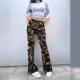 Split Trousers Street Trend Womens Casual Pants