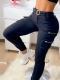 Zipper Pocket Design High Waist Tooling Pants