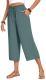Loose-fitting Casual Wide-leg Pants With Pockets And A High Waist