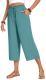Loose-fitting Casual Wide-leg Pants With Pockets And A High Waist