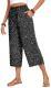 Loose-fitting Casual Wide-leg Pants With Pockets And A High Waist