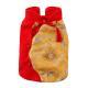 Warm Chinese Plum Blossom Patterned Tang Suit, Button-up Vest, Small Dog Teddy Pet Clothes For Cats In Autumn And Winter