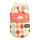 Thick And Warm Two-legged Cotton-padded Clothes For Cats In Autumn And Winter, Fully Printed Retro And Traceable Vests. Dog Pet Clothing