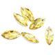 Horse Eye Crystal Pointed Glass Silver Bottom Loose Diamond