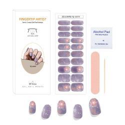 UV Semi-curing Gel Nail Stickers