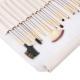 Beige Champagne Makeup Brush Suit