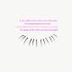 Kittens Paw Lower Eyelashes Large Capacity Segmented Sheer Root Natural Pure Lazy Comic Eyelash