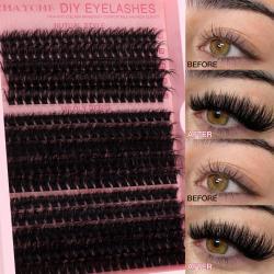 Segment Single Cluster DIY False Eyelashes Extension Suit
