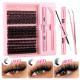 Segment Single Cluster DIY False Eyelashes Extension Suit