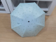 Three-fold sunny umbrella-twin flowers-dark blue-1 - Option1