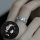 Stylish Adjustable  Ring Elegant Women Daily Matching Jewelry