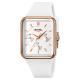 Multi Functional Square Silicone Waterproof Watch For Girls
