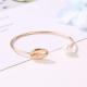 Simple Temperamental All-match Pearl Opening Bracelet