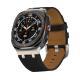 Ultra Crazy Horse Leather AP Stainless Steel Head Grain Leather Watch Strap