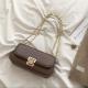 Trendy Vintage Underarm Bag With A High-end Fashionable Chain Strap