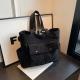 Womens Large Capacity Corduroy Shoulder Bag Portable Tote Bag