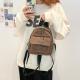 Retro Corduroy Backpack Womens Cute Outing