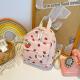 Retro Corduroy Backpack Womens Cute Outing