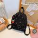 Retro Corduroy Backpack Womens Cute Outing