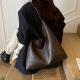 High-end Large Capacity Maillard Relaxed Casual Shoulder Tote Bag