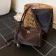 Retro Matte Simple Fashion All-match Large Capacity One-shoulder Portable Bowling Bag
