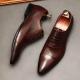 Lace-up Business Formal Shoes For Trendy Men