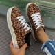 Leopard-print Casual Womens Shoes