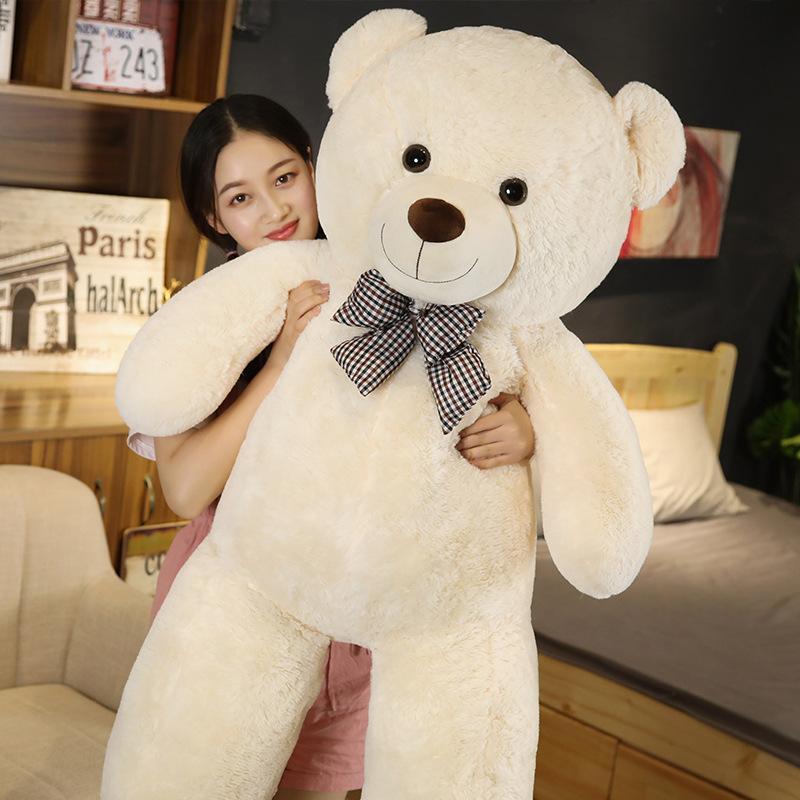 Large Dog Hugging Bear Plush Toy Doll Gift