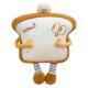 Large Waist Cushion Nap Pillow A Plush Toast Toy
