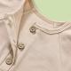 3-Pack Baby Boys One-Piece Romper Set, Long Sleeve Ribbed Button Jumpsuit