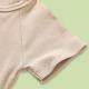 3-Pack Baby Boys One-Piece Romper Set, Long Sleeve Ribbed Button Jumpsuit