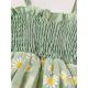 Newborn Infant Baby Girl Summer Outfits Romper Dress Floral Jumpsuit With Bow Headband Set