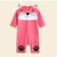 One-piece Swimsuit Boys Baby Swimming Trunks Sun Protection Long Sleeve Infant