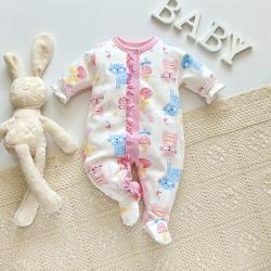 Baby Rompers Long Sleeve Cotton Jumpsuit