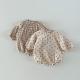 Mens And Womens Infant, Baby Cotton Double-layer Gauze Casual Romper