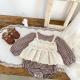 Baby Girl Little Lady Cute Lace Small Skirt Triangle Rompers