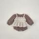 Baby Girl Little Lady Cute Lace Small Skirt Triangle Rompers